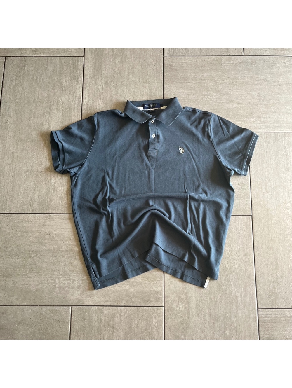 U.S. Polo Assn. Men's Polo Shirt Large Cotton